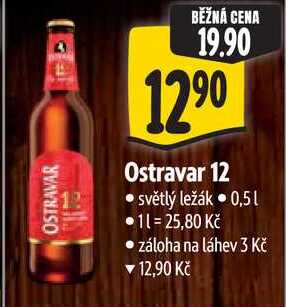 Ostravar 12, 0,5 l
