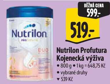 Nutrilon Profutura Kojenecká výživa, 800 g