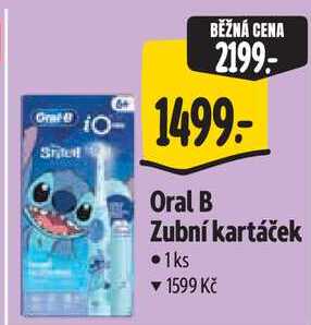 Oral B Zubní kartáček