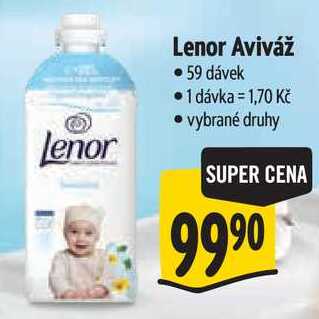 Lenor Aviváž, 59 dávek