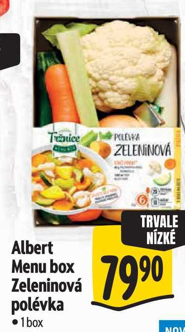 Albert Menu box Zeleninová polévka