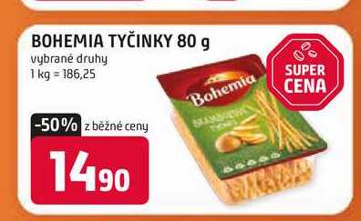 BOHEMIA TYČINKY 80 g