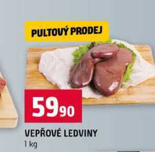 VEPŘOVÉ LEDVINY 1 kg 