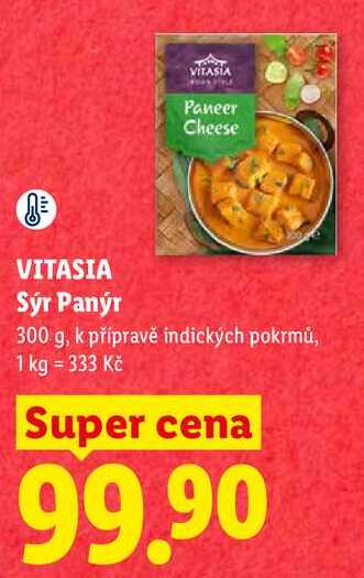 VITASIA Sýr Panýr, 300 g 