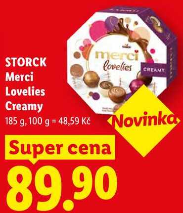 STORCK Merci Lovelies Creamy, 185 g 
