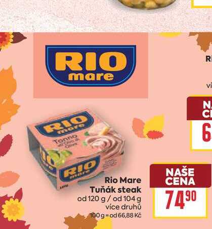 Rio Mare Tuňák steak od 120 g/ od 104 g