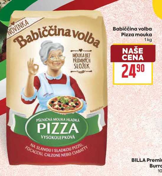 Babiččina volba Pizza mouka 1kg