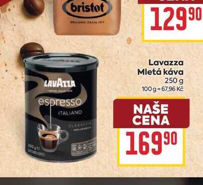 Lavazza Mletá káva 250 g  
