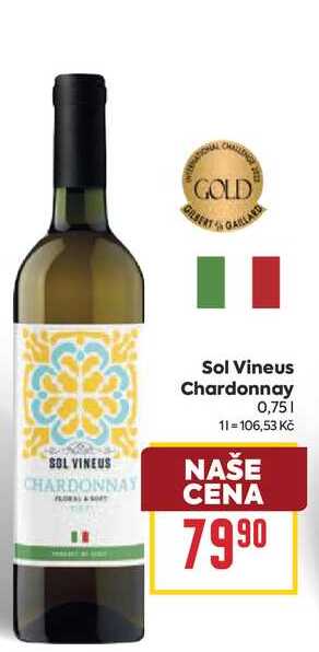 Sol Vineus Chardonnay 0,75l