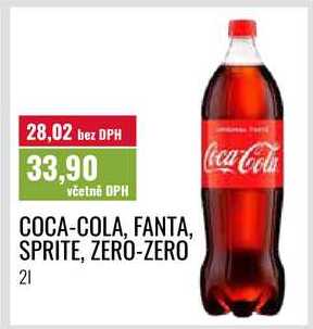 COCA-COLA, FANTA, SPRITE, ZERO-ZERO, 21