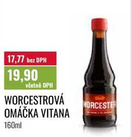 WORCESTROVÁ OMÁČKA VITANA, 160ml 