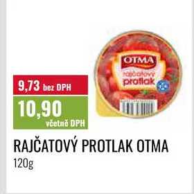 RAJČATOVÝ PROTLAK OTMA, 120g 