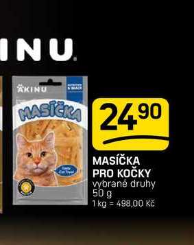 MASÍČKA PRO KOČKY vybrané druhy 50 g