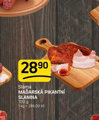 MAĎARSKÁ PIKANTNÍ SLANINA 100 g 