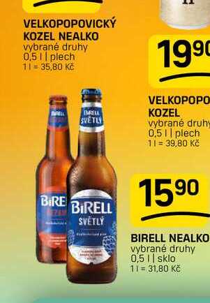 BIRELL NEALKO vybrané druhy 0,5l