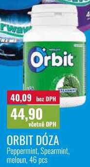 ORBIT DÓZA, 46 pcs