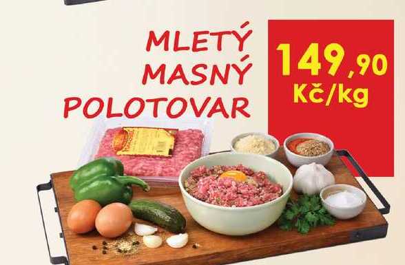 Mletý masný polotovar 1kg