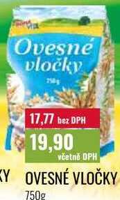 OVESNÉ VLOČKY 750g