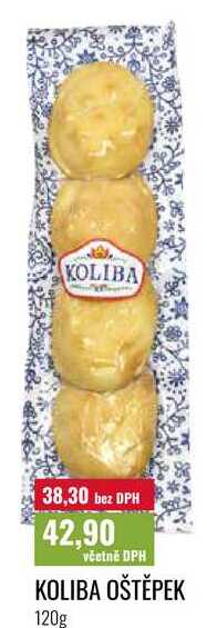 KOLIBA OŠTĚPEK 120g 