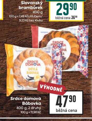 Srdce domova Bábovka 400 g