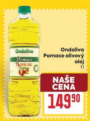 Ondoliva Pomace olivový olej 1l