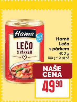 Hamé Lečo s párkem 400 g 