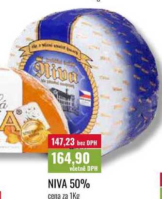 NIVA 50% cena za 1Kg