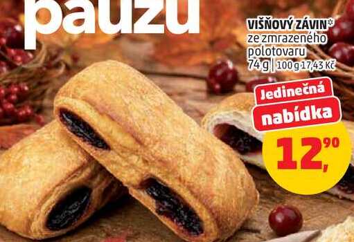 VIŠŇOVÝ ZÁVIN, 74 g  