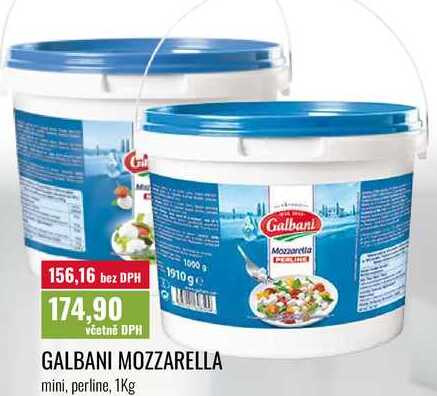 GALBANI MOZZARELLA mini, perline, 1Kg