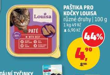 PAŠTIKA PRO KOČKY LOUISA různé druhy, 100 g