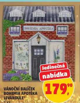 VÁNOČNÍ BALÍČEK BOHEMIA APOTÉKA LEVANDULE, 1 ks