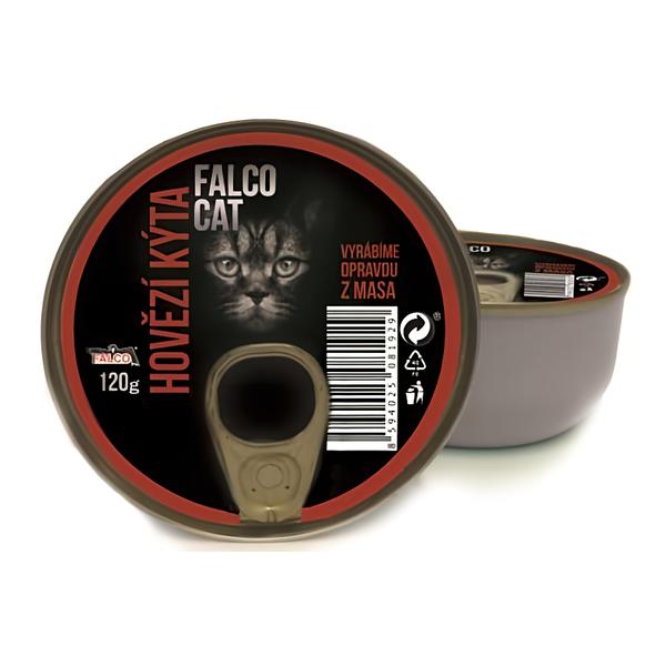Sokol Falco CAT hovězí kýta, konzerva pro kočky