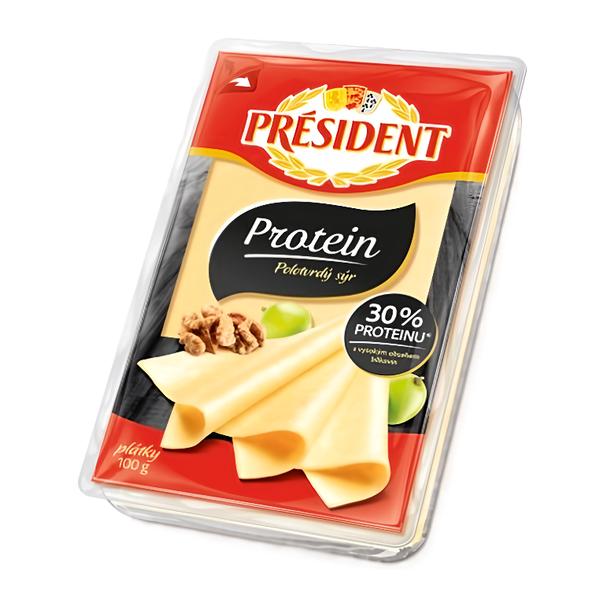 Président PROTEIN plátky 20%