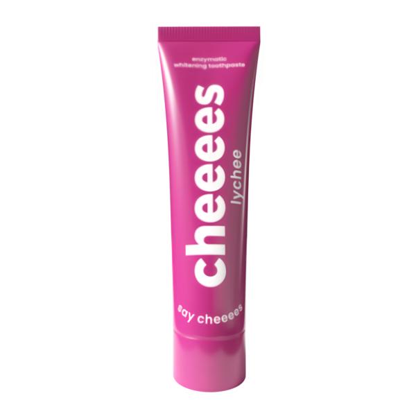 Cheeees Enzymatická bělicí zubní pasta Lychee
