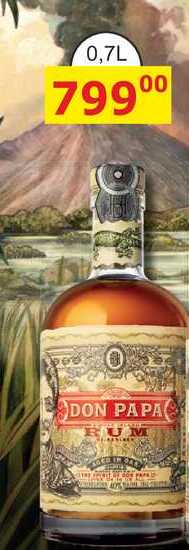 Don Papa 7y 0,7l 40%