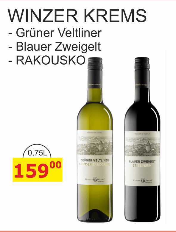 WINZER KREMS vína 0,75L