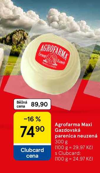 Agrofarma Maxi Gazdovská parenica neuzená, 300 g   