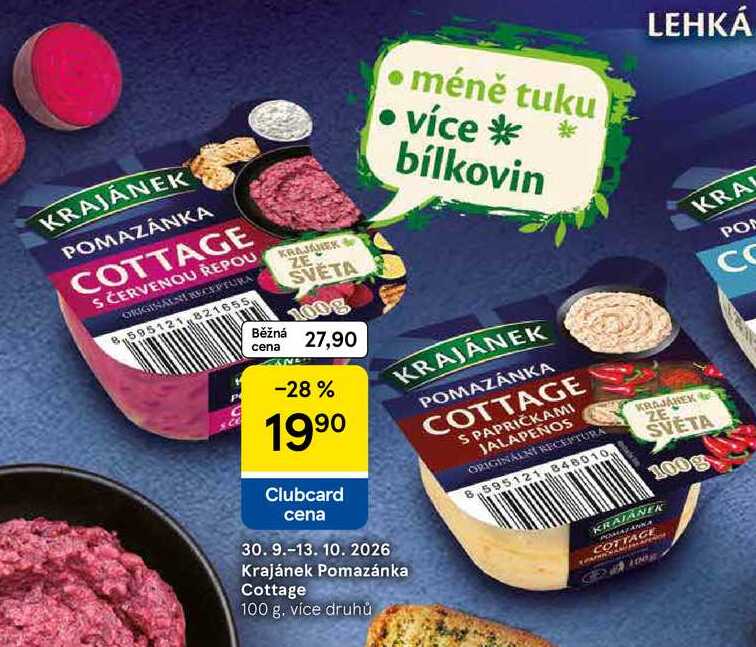 Krajánek Pomazánka Cottage, 100 g 