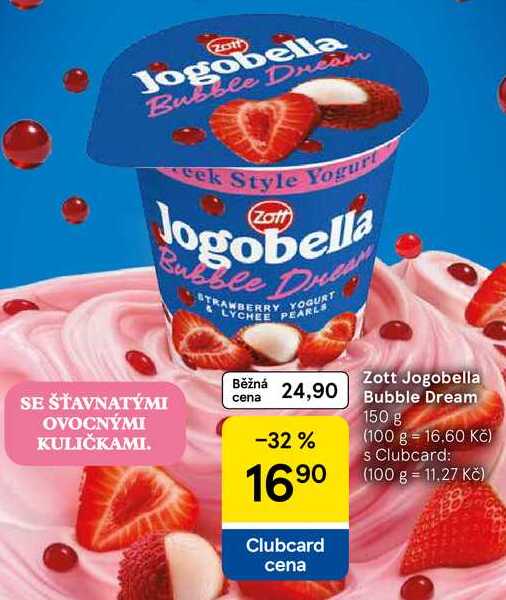 Zott Jogobella Bubble Dream, 150 g 