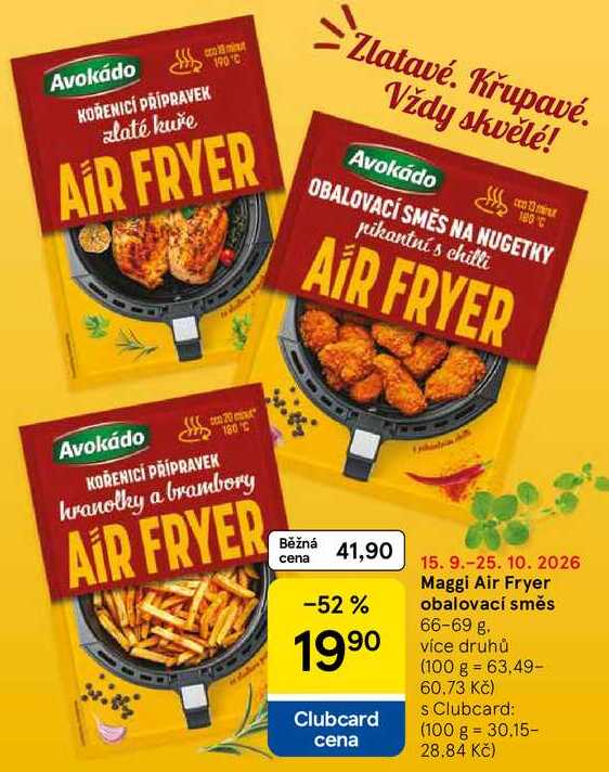 Maggi Air Fryer obalovací směs, 66-69 g