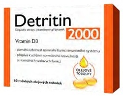 Detritin Vitamin D3 2000 IU