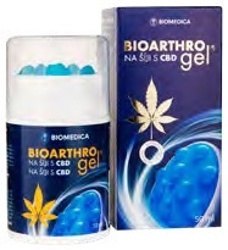 Bioarthro gel na šíji s CBD