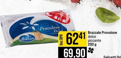 Brazzale Provolone dolce piccante 200 g