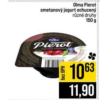 Olma Pierot smetanový jogurt ochucený různé druhy 150 g