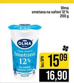 Olma smetana na vaření 12% 200 g 
