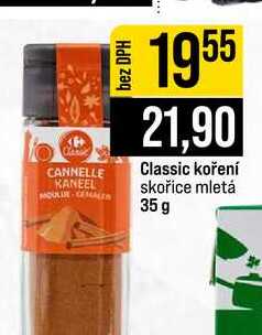 Classic koření skořice mletá 35g 