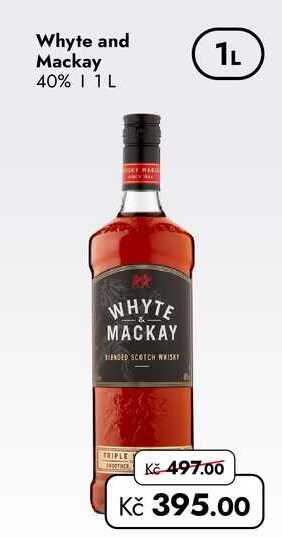 Whyte and Mackay 40% 1 L