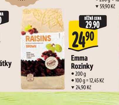  Emma Rozinky  200 g 