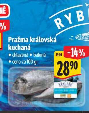   Pražma královská kuchaná  100 g