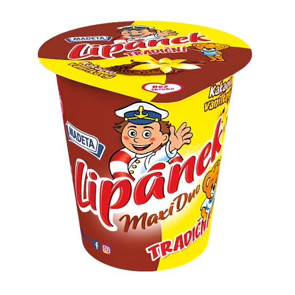 Madeta Lipánek Maxi Duo Kakaovo vanilkový smetanový krém